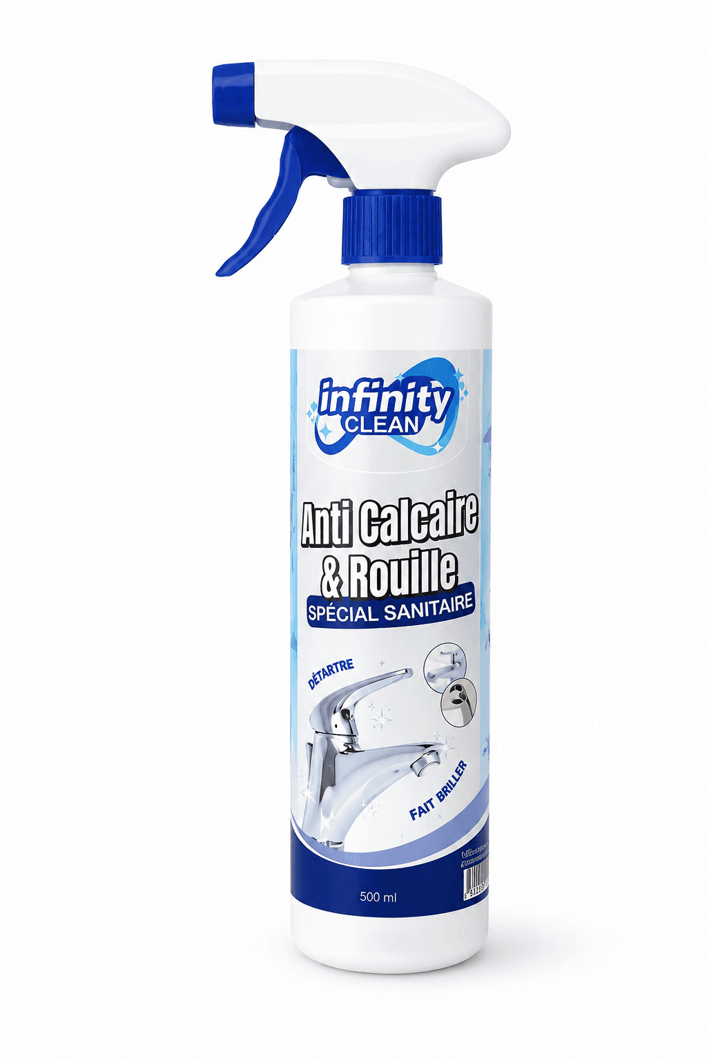 Anti-Calcaire & Rouille Spécial Sanitaire