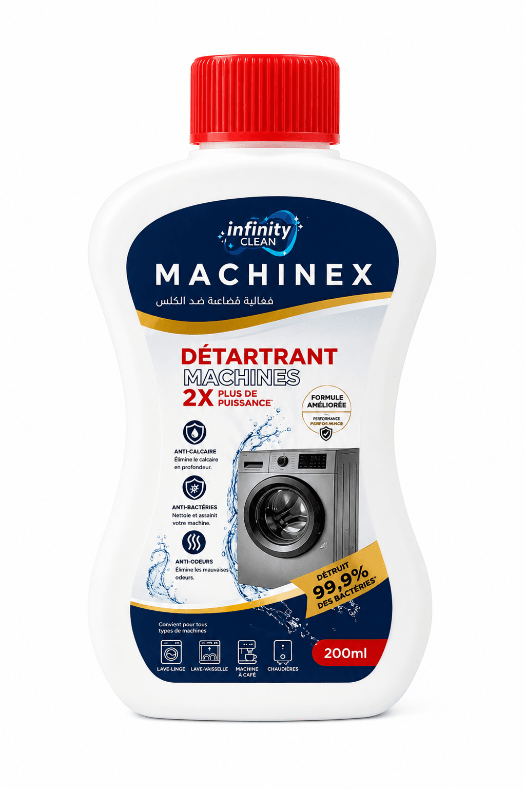 Détartrant Machines Machinex 2X Puissance